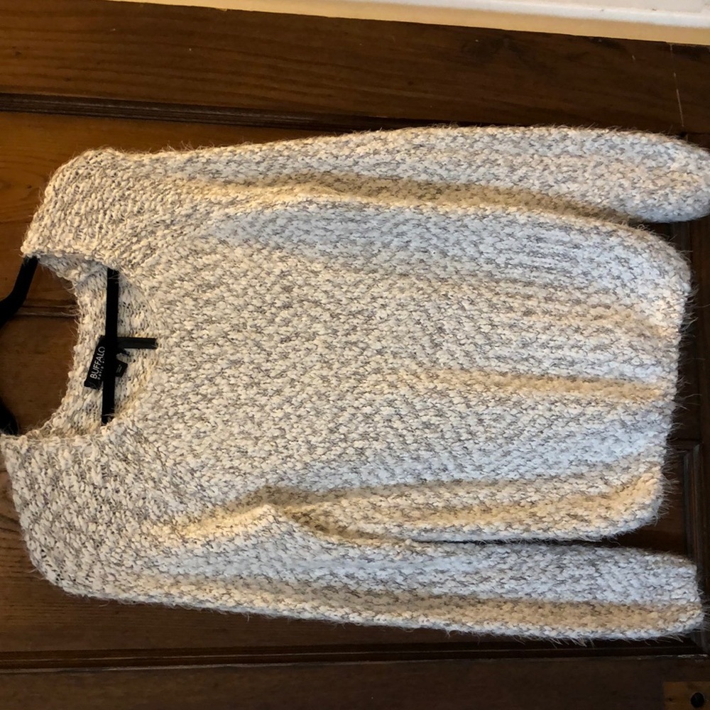 Grey Fuzzy Sweater